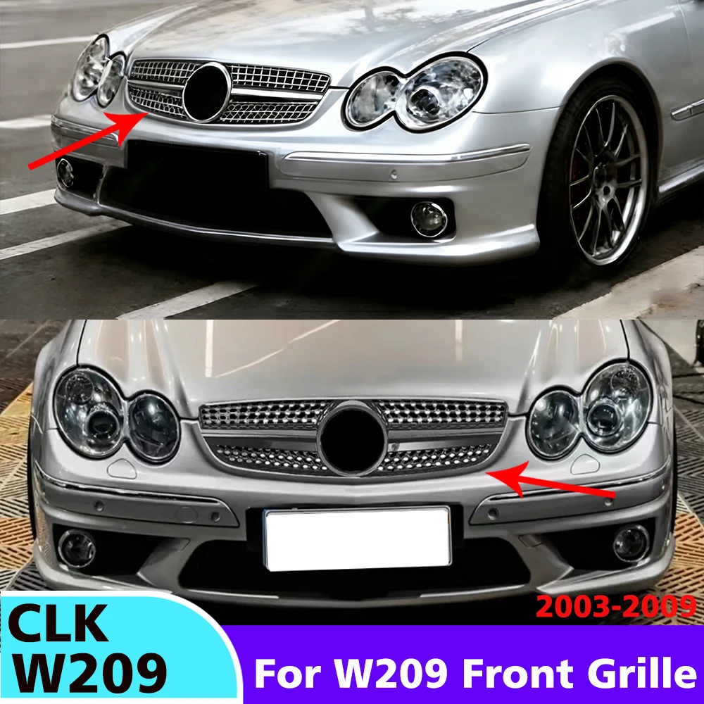 메르세데스-벤츠 CLK W209 2003-2009 CLK320 CLK500 프론트 범퍼 ..