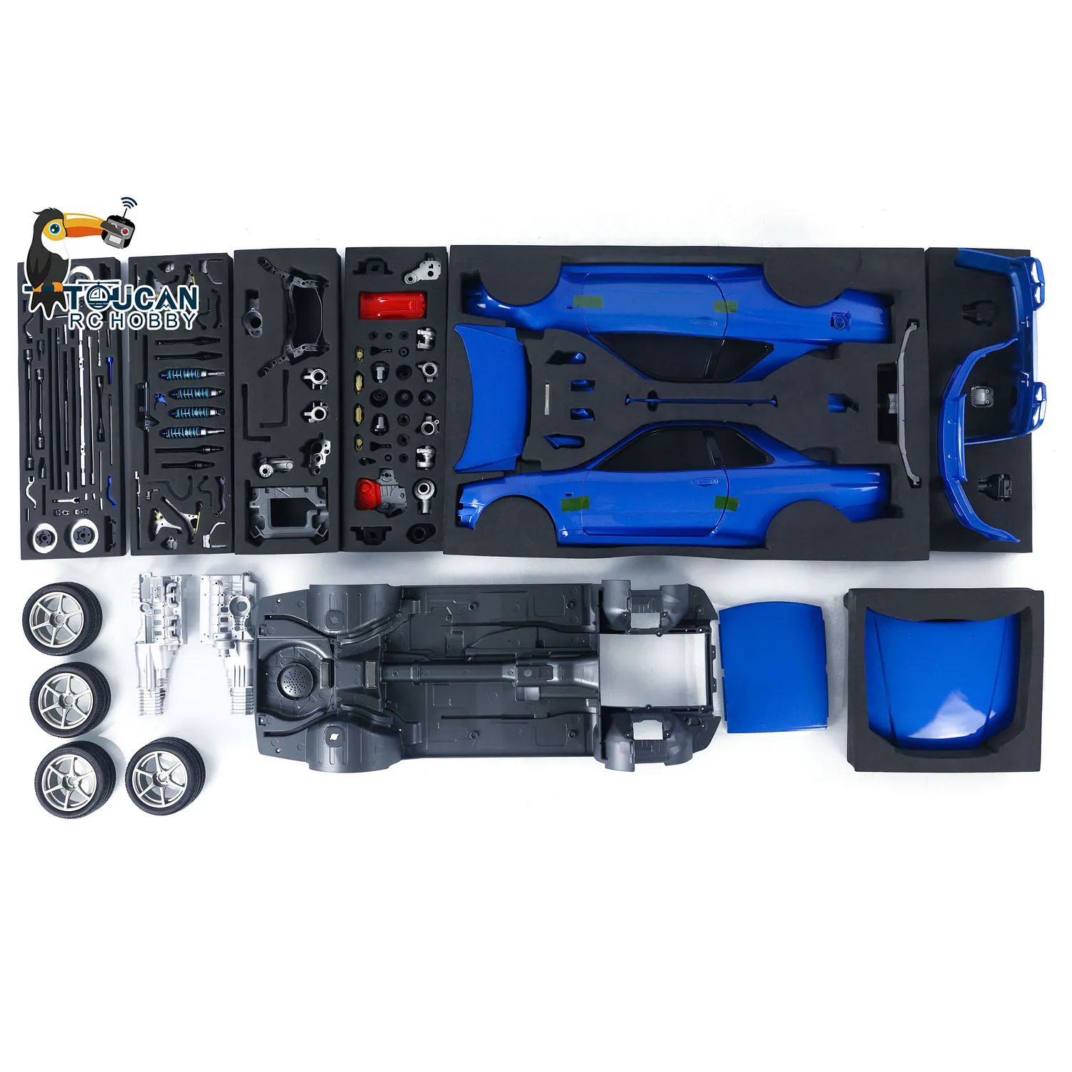 Kits Capo R34 RC Racing Car 1/8 Metal Electric High-Speed Drifting Car 2-Speed Transmission Vehicle Model Toys for Adult TH22605 4