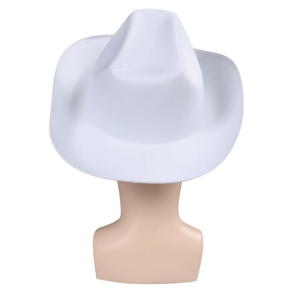 Ken Cosplay White Cowboy Hat Cap Fashion Caps Costume Accessories Adult Halloween Carnival Party Disguise Suits Props