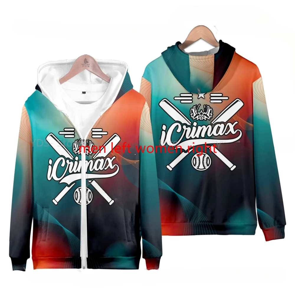 Burgerpommes Icrimax 3D Print Zip Up Women/Men Hoodie Sweatshirt Streetwear Hip Hop Zipper Hooded Jacket Male Casual Tracksuit 2
