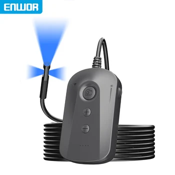 WiFi Endoscope Camera for iPhone Android Single Dual Triple Lens 1080P HD Rigid Cable Waterproof Borescope Inspection Pipe Sewer 1