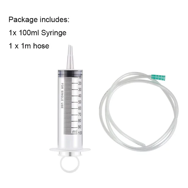 Large Capacity Syringe Reusable   Plastic Pump Nutrient Sterile Health Measuring Syringe pumping oil feeding enema glue filling Type3