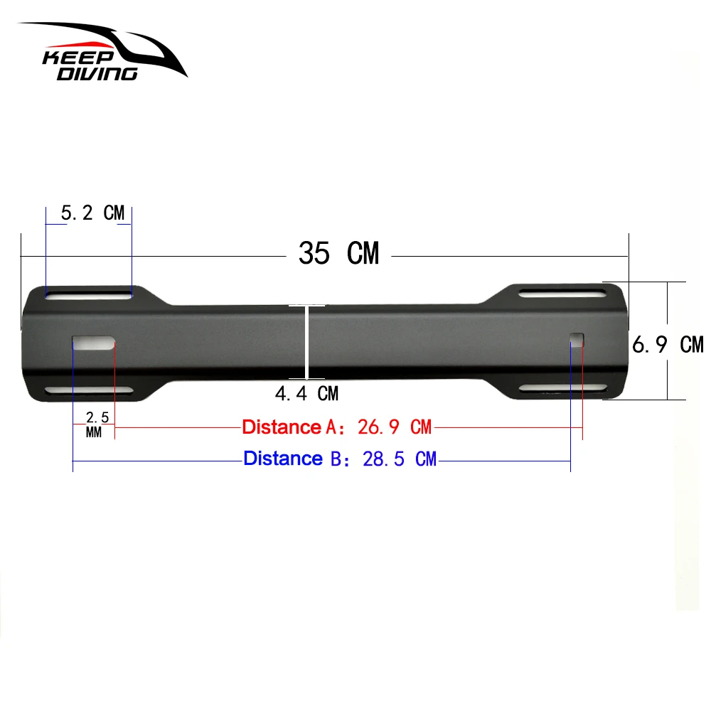 1Pcs Aluminium Legierung Tauchen Einzigen Tank Adapter Für Flügel BCD Backplate Halter STA Scuba Tauchen Tank Halterung Ultraleicht ausrüstung – Detail 1