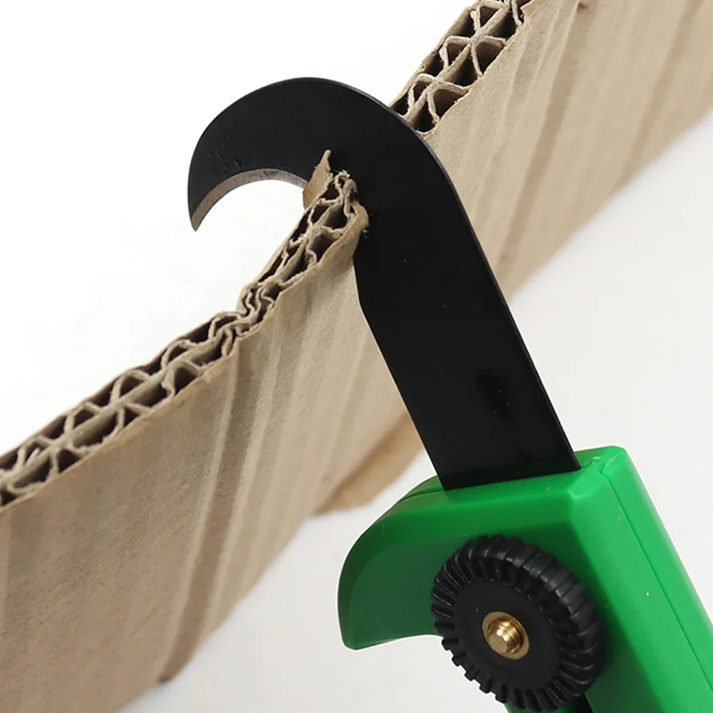 Unpacking Utility Knife Portable Express Parcel Push Blade Keychain Hook Cutter Tool