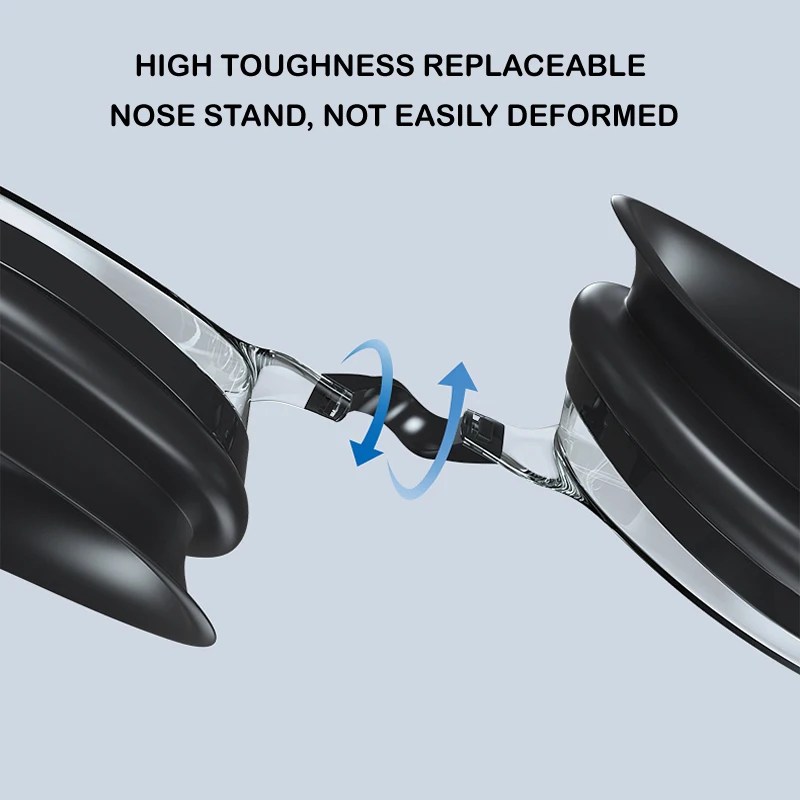 Swimming Goggles HD Waterproof Anti Fog Professional Myopia For Men Women Water Sports Eyewear Equipment Diopter -2.0 ~ -6.0