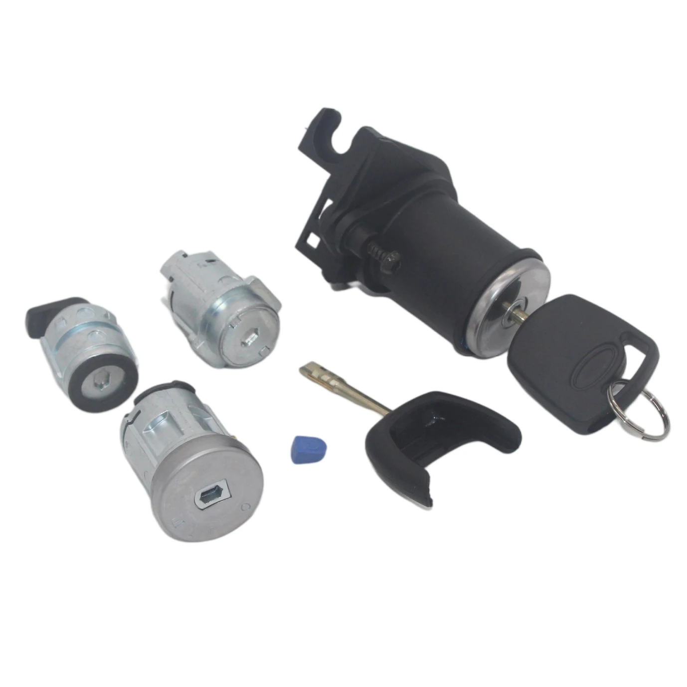 포드 피에스타 MK5 퓨전 (CBK) 2003용 풀 락 세트 점화 스위치 좌우 도어 트렁크 락 2S61A22050BM 1479660 AL..