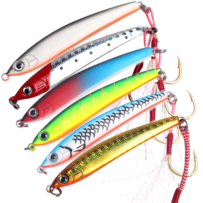 

Single Crochet Sinking Water Pencil 6.5cm6.5g Sinking Type Hard Bait Tremor Swim Long Throw Luya Bait Warping Beak Bass Lures