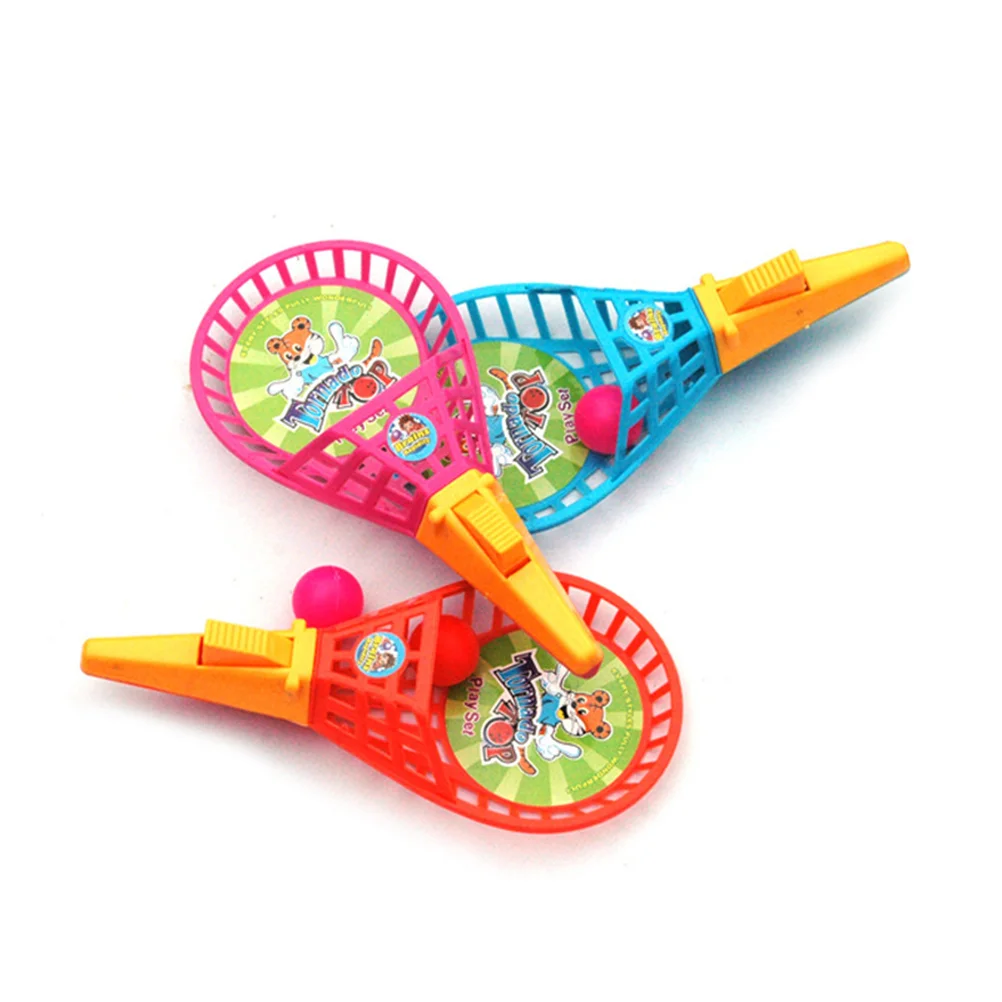 3 Pcs Vibrant Colors Toys Ball Catch Game Set Suitable for Indoor and Outdoor Use Scoop Toss Lightweight Kids Energetic 4