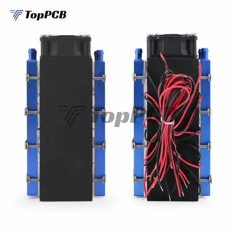 Raffreddatore Termoelettrico a Semiconduttore 12V 576W con 8 Chip, Radiatore di Raffreddamento Elettronico Peltier, Condizionatore d'Aria, Refrigeratore - immagine 6