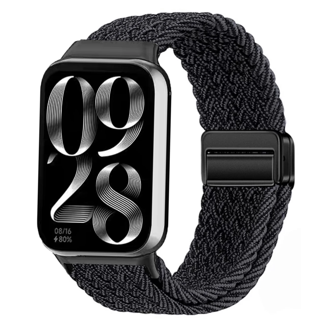 Nylon Braided Magnetic Smartwatch Strap Bracelet Accessory