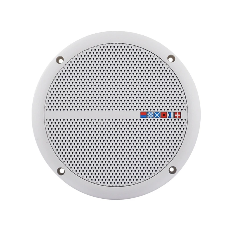 1 Pair WEAH-600 Moisture-proof Speaker Portable Ceiling Mount Loudspeaker Outdoor Passive Speaker 25W 4&Omega; for Lawn Garden