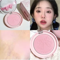Face Blusher Matte Natural Cheek Tint Brighten Face Waterproof Cheek Contouring Cosmetics Blush Powder Soft Female Makeup 2