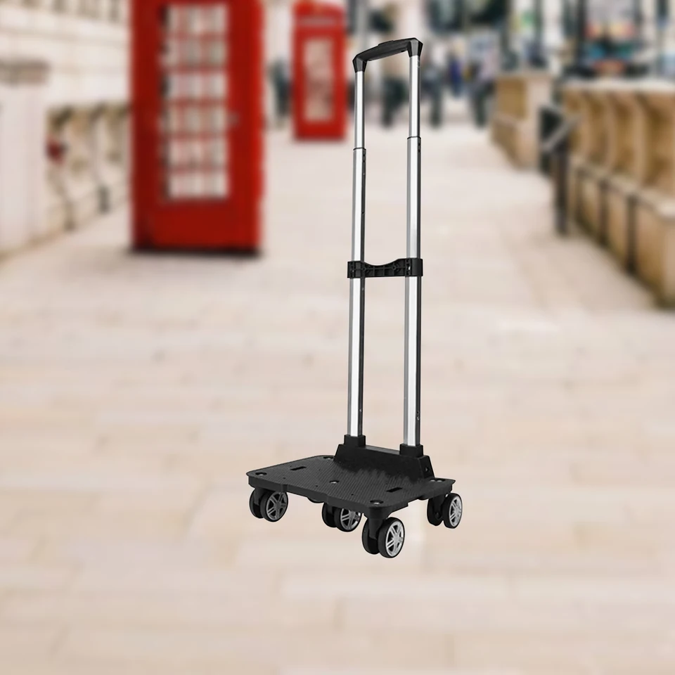 Carro De Mano Plegable Para Compras, Bolsa De Aleación De Aluminio, Portátil, De Tracción Grande, 30KG - AliExprs