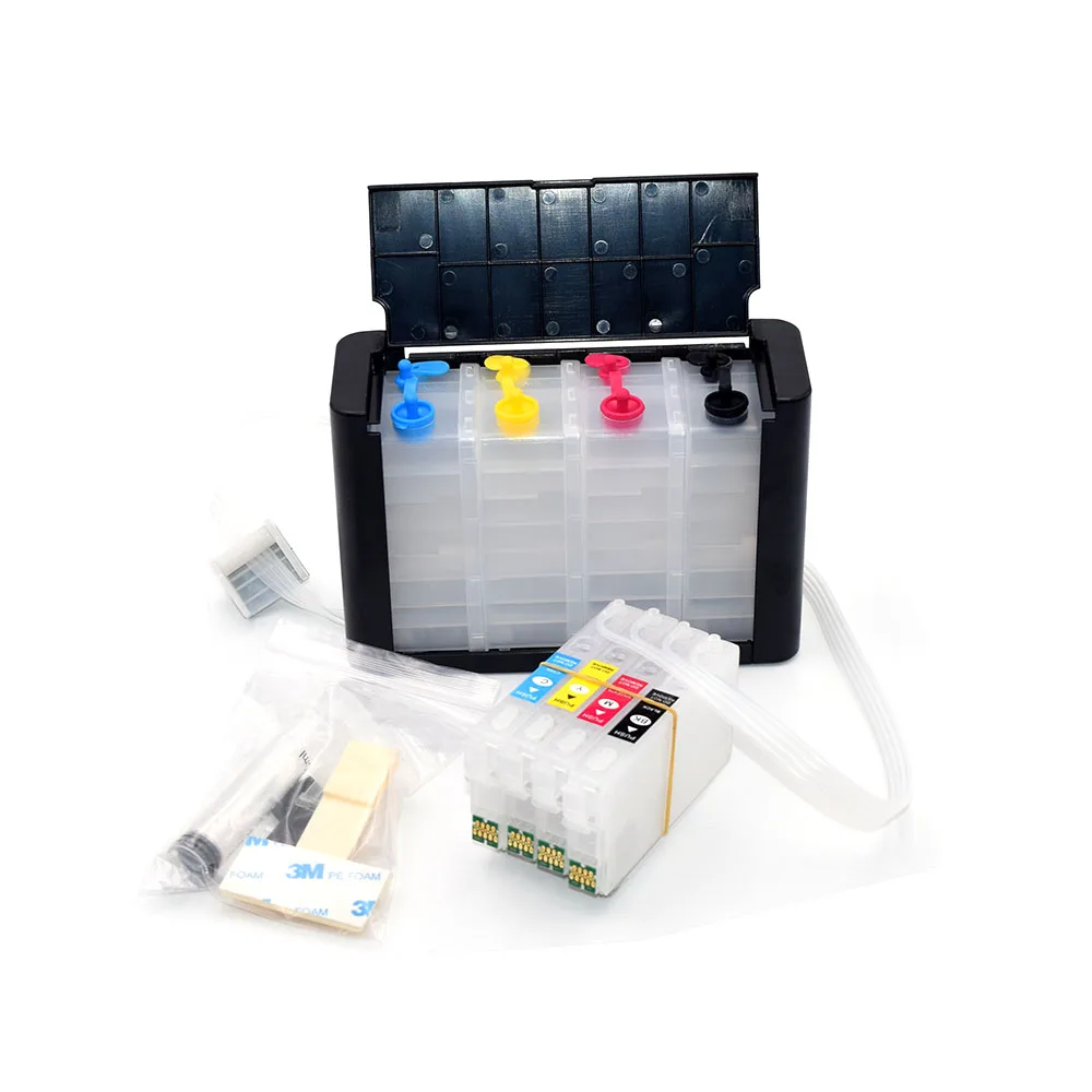 Sistema Ciss Vazio com Chip Descartável Epson Ec-c7000 Wf3820 3825 4830 4835 Wf7830 Wf-7830 Wf-7840 Wf-7845 T812 T812xl - Imagem 4