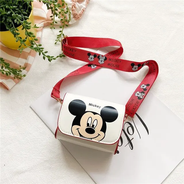 Women Crossbody Bags Disney Cartoon Shoulder Bag for Girls Kids Cute Mickey Mouse Fashion Printed Handbag Children's Gifts 1pcs