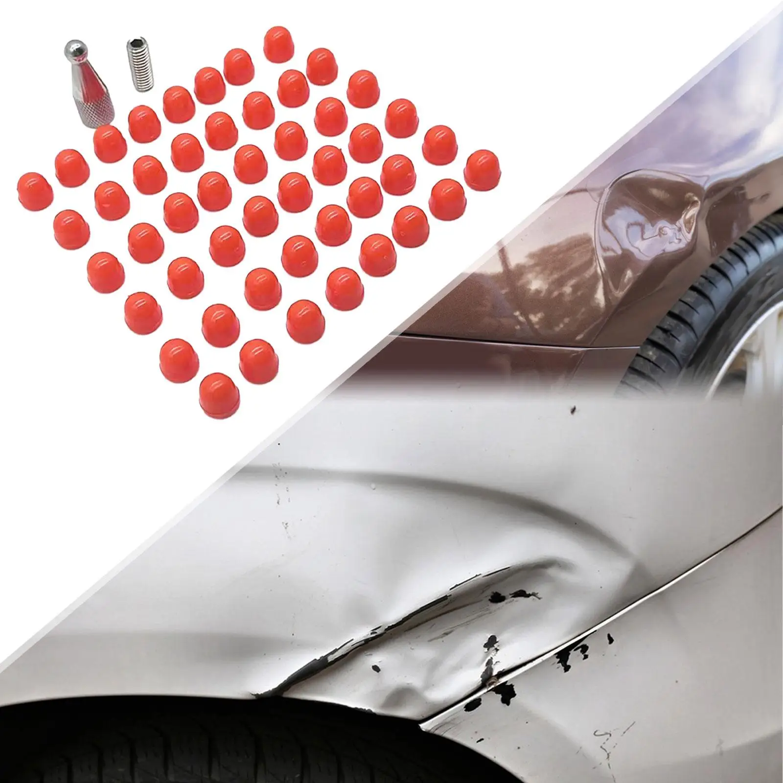 

50 Pieces Car Dent Removal with 48 Heads Cover for Washing Machine