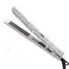 Hair Straightener Flat Iron with Rhinestons LCD Dispaly Titanium chapinha extreme 480F profissional planchas para el cabello 1