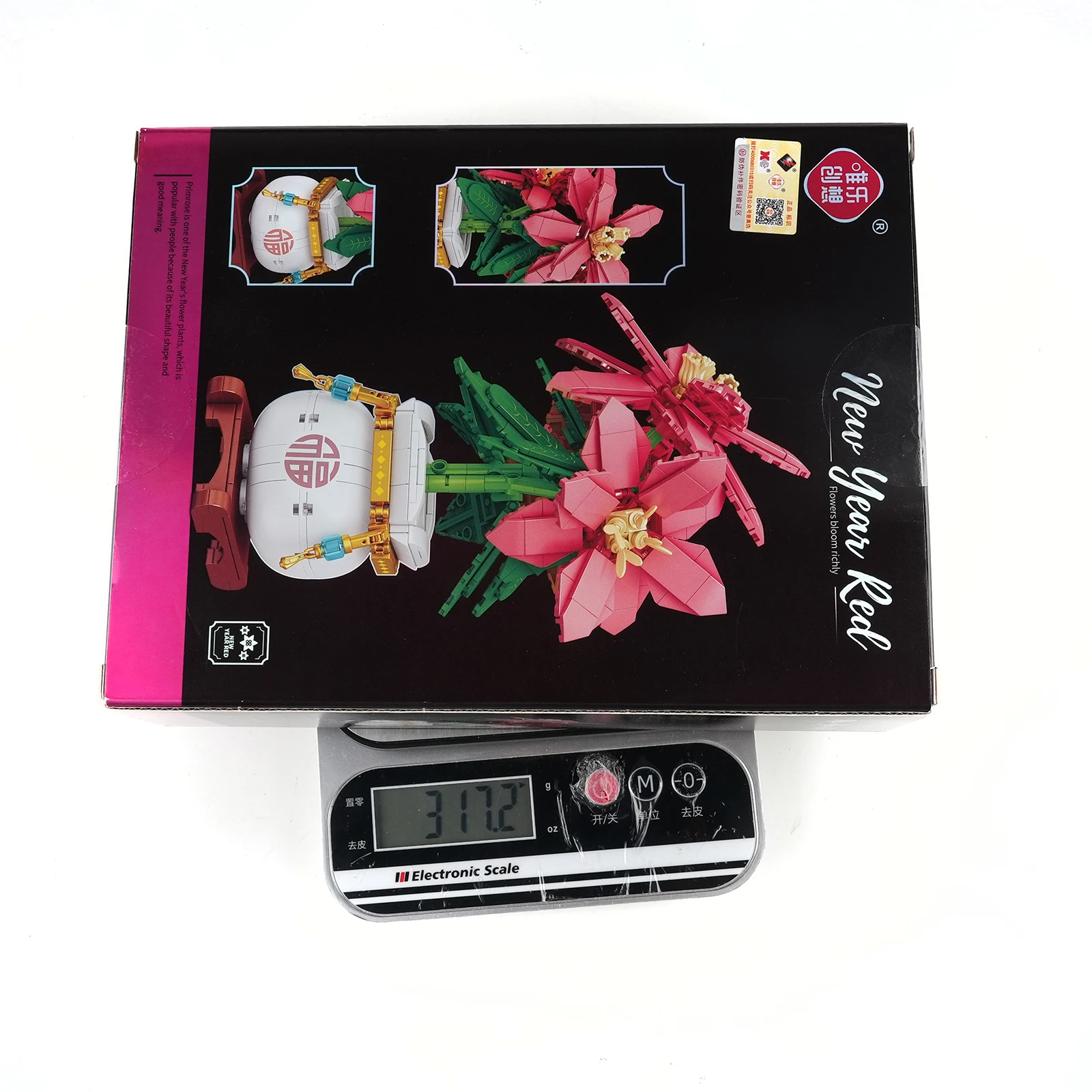 MOC Künstliche Blumen Bausteine Glück Bambus Orchidee Bonsai Topfpflanzen Kreative Dekoration Ziegel Spielzeug Romantisches Geschenk – Detail 11