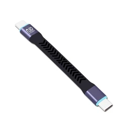 20Gbps High - Speed USB 3.2 Type - C Fast Charging Cable - Compact 10CM Length