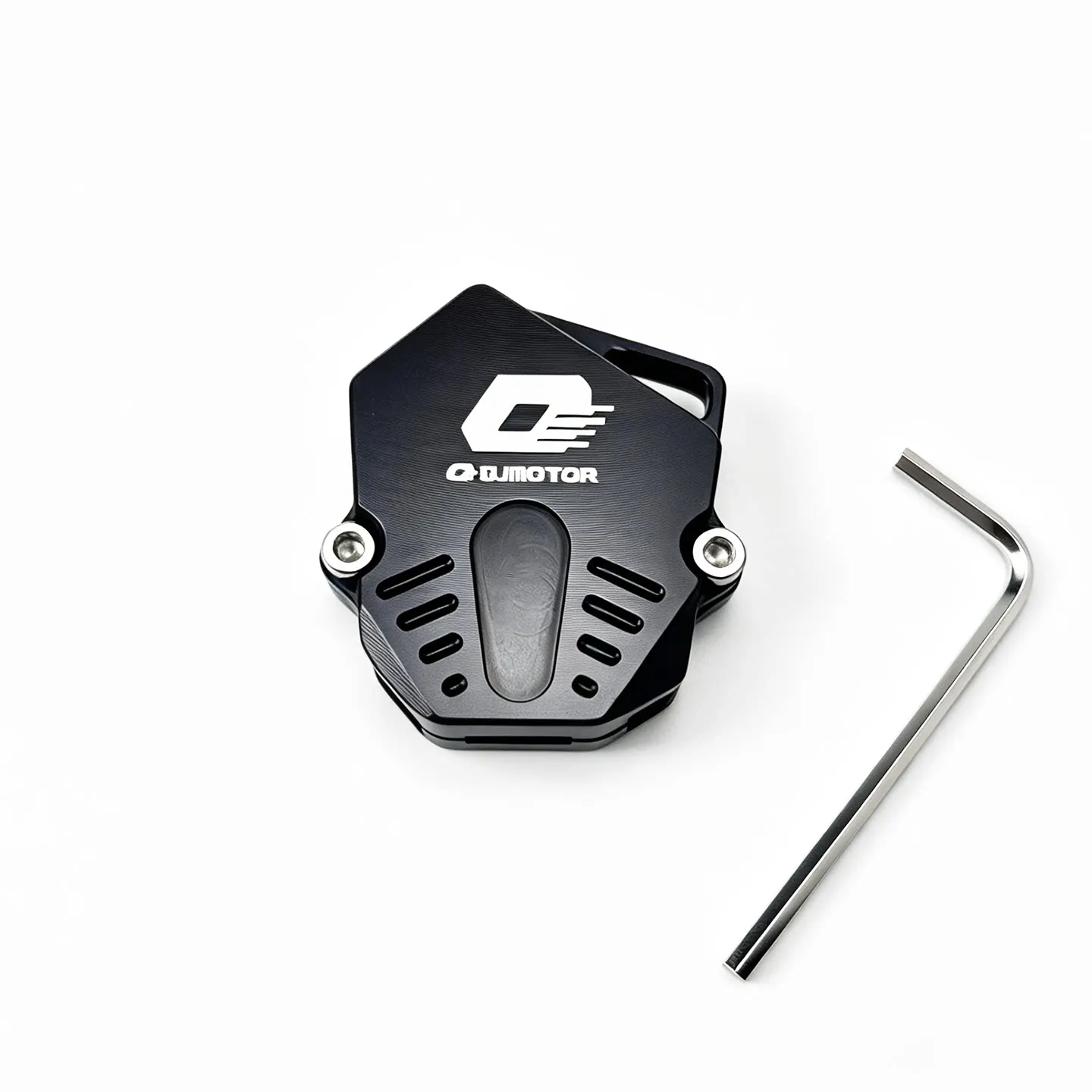 QJMOTOR Key Shell Cover & Keychain Set