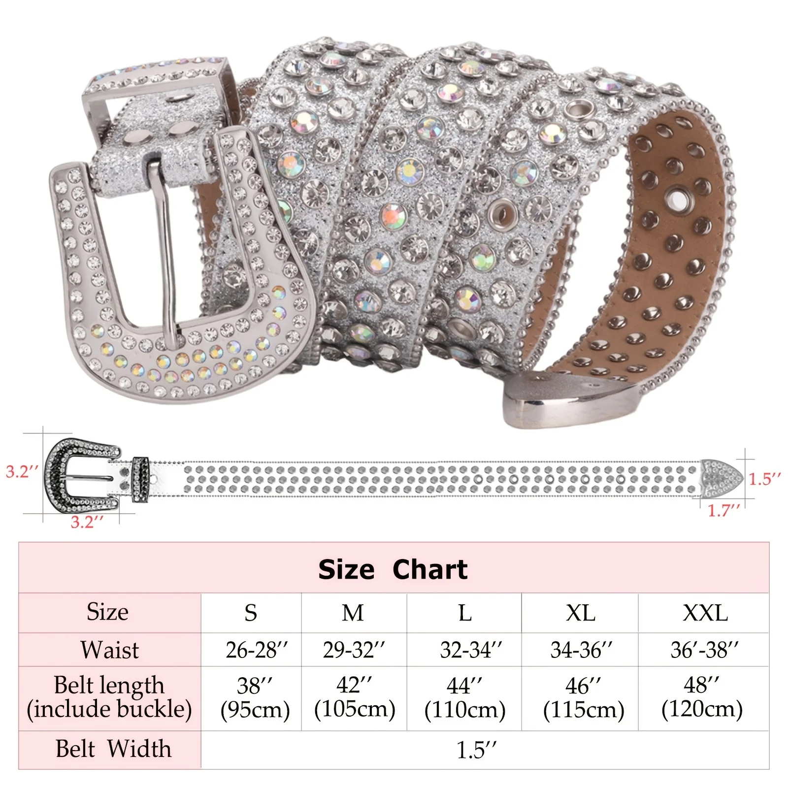 Shiny Fashion Cinto Brilhante Crystal Embellished Belts Fashion Trends Women\'S Rhinestone Belts Luxury Design For Men And Women