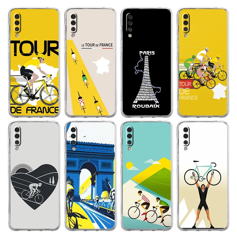 Protective Bicycle Exercise Themed Phone Case with French Design