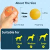 Smart Dog Toy Ball Electronic Interactive Pet Toy Ball USB Automatic Bouncing Rolling Toy Ball With RGB Lights Puppy Cat Product 6
