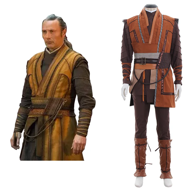 

Костюм для косплея Kaecilius для взрослых и мужчин, полный комплект, карнавальные костюмы на Хэллоуин