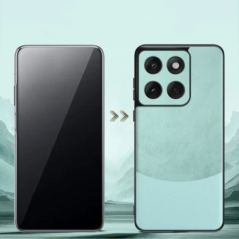 Luxury Leather Back Phone Case - Stylish and Durable Silicone Back Cover