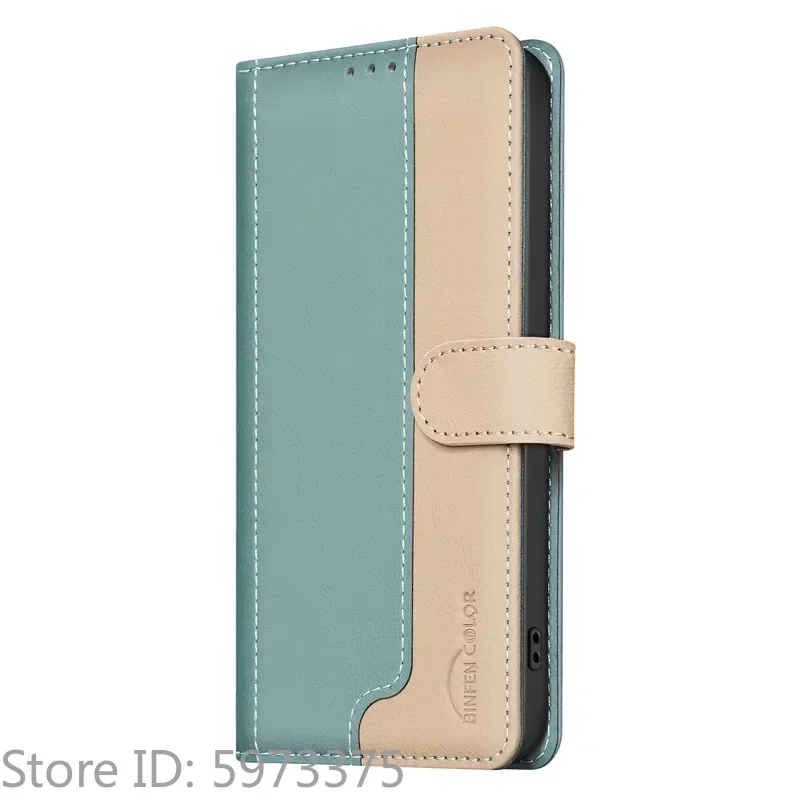 Elegant Leather Wallet Phone Case with Card Slot