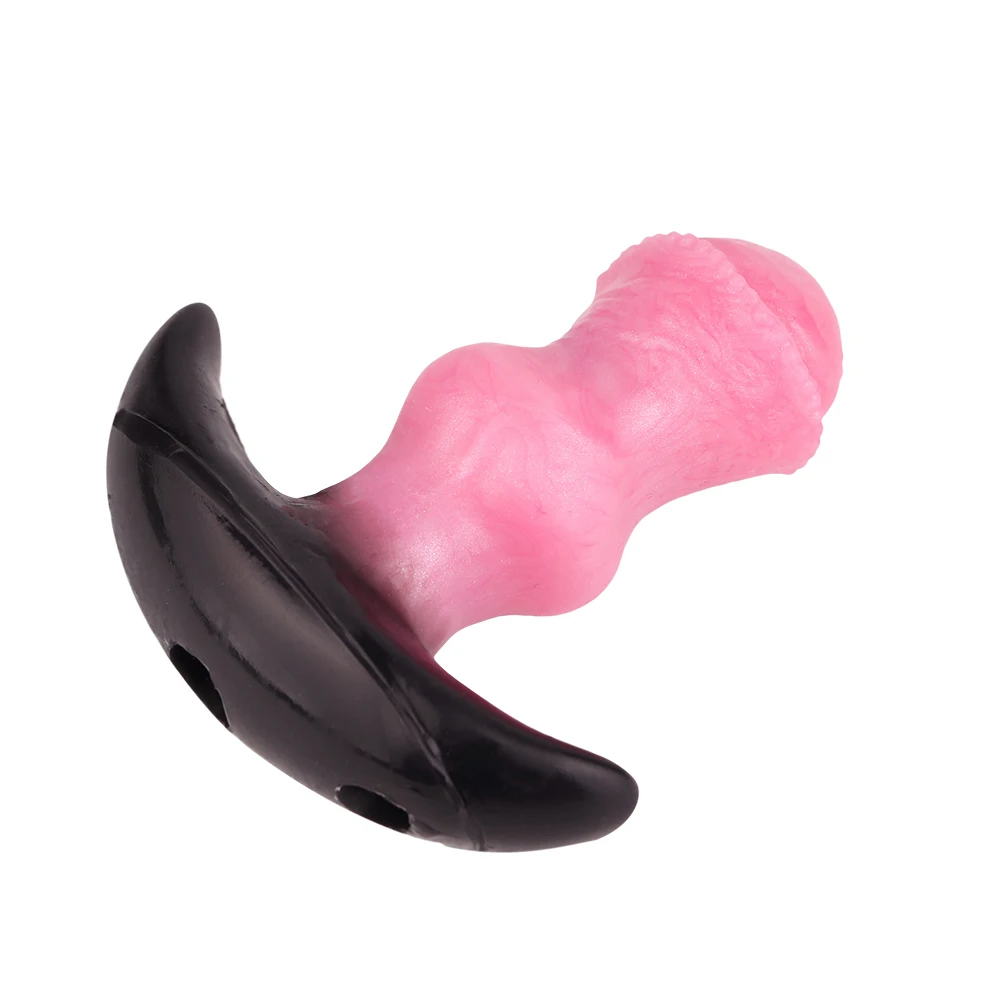Silicone Mouth Gag With Bullet Vibrator Adjustable Bdsm Set_voghion.com