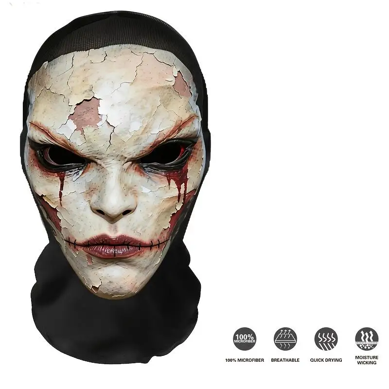 Versatile Festive Full-Face Mesh Mask