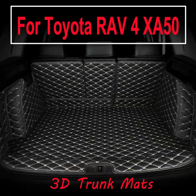 

For RAV4 RAV 4 XA50 XA 50 2019 2020 2021 2022 Car Accessories Trunk Protection Leather Mat Catpet Interior Cover Part Styling