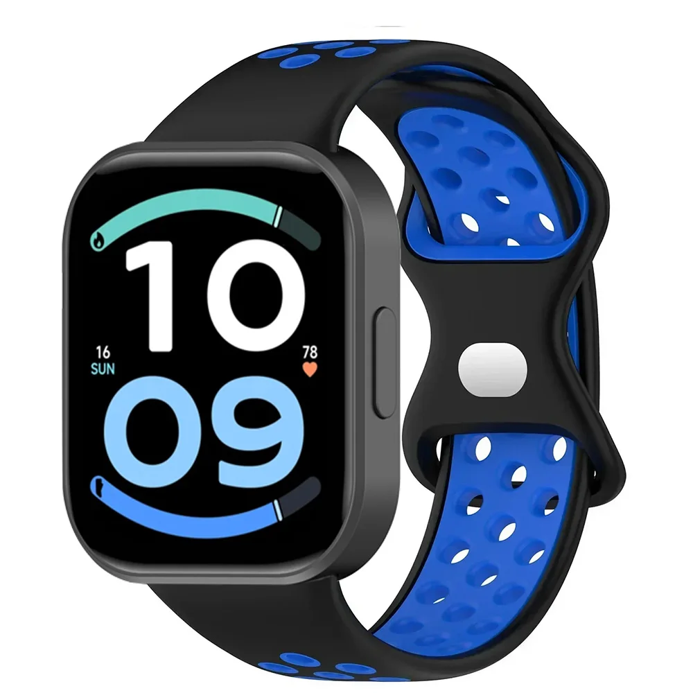 Two-Tone Breathable Silicone Strap - Replaceable Band