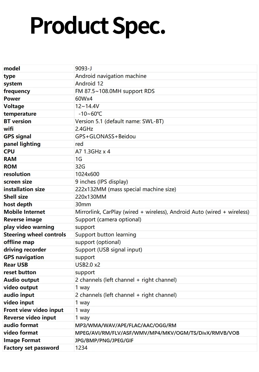 Sac554532f2f9484182e1c20b8e8f85bfK Android 12 Autoradio Multimedia Player 2Din Car Radio for VW Volkswagen Golf 5 6 Passat B6 Jetta MK5 MK6 Car Intelligent Systems