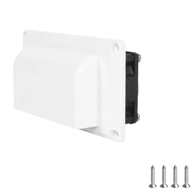 RV Accessories 12V Range Hood Exhaust Fan Black and White Vent Quick