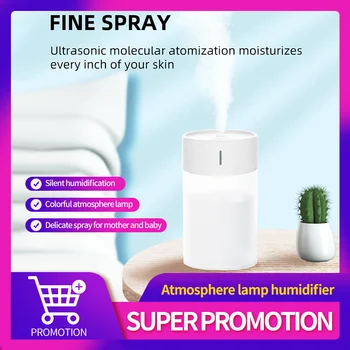 Новый увлажнитель бытовой USB налобный фонарь Настольный Интеллектуальный большой объем ароматерапия увлажнитель подарок