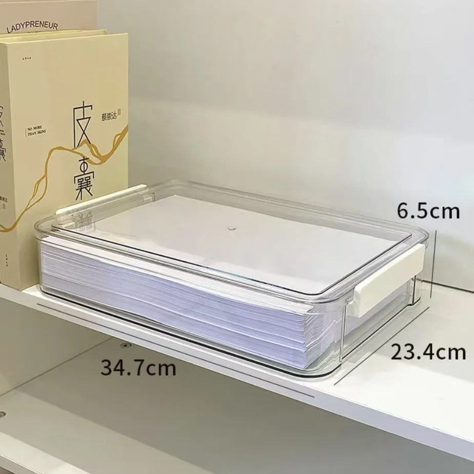 Clear 4.5 Cubic Storage Box with 72 Small Organizers for Bead, Nail Art, and Jewelry Accessories