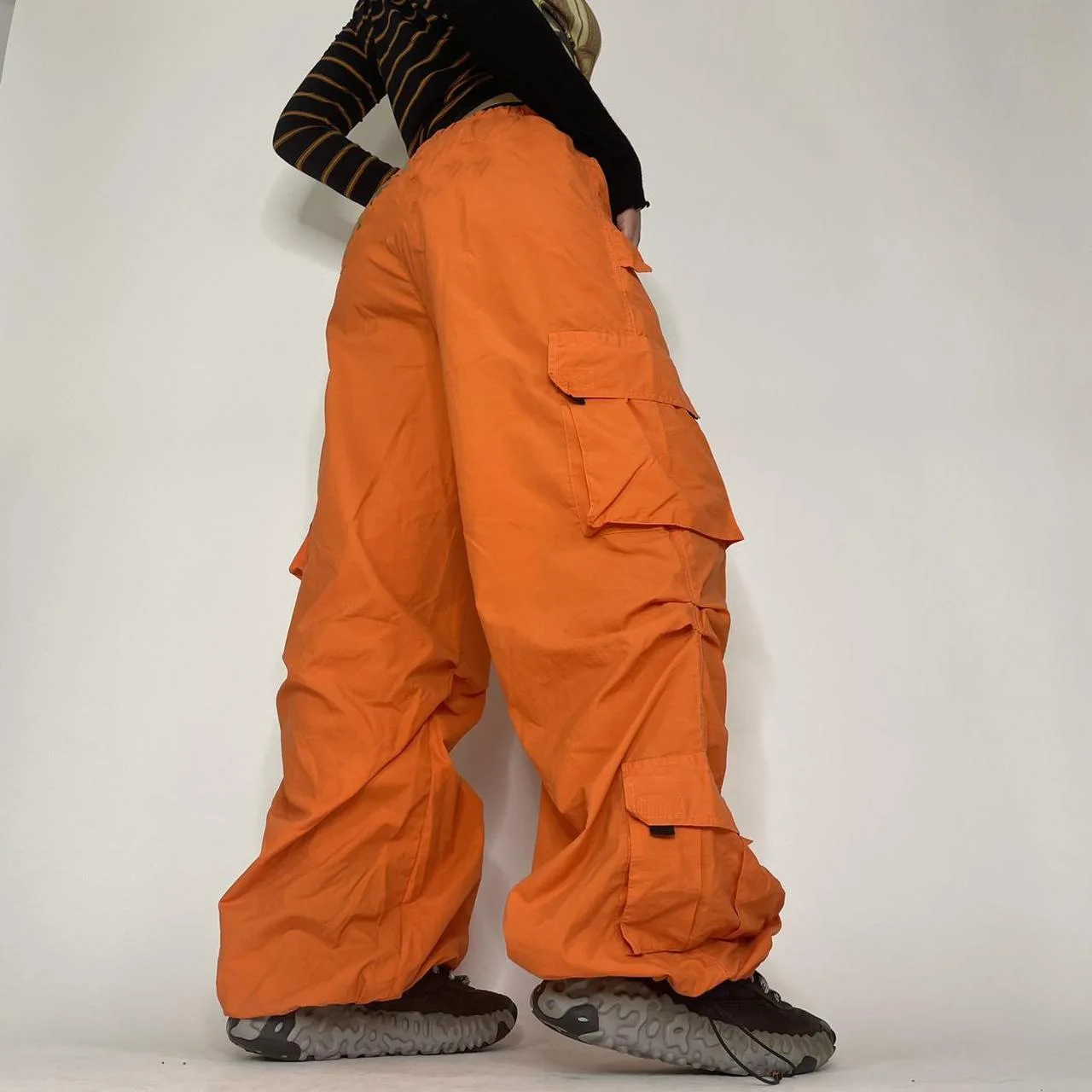 WeiYao Harajuku Cargo Pants for Women 
