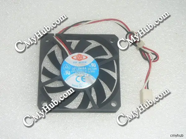 

Для верхнего двигателя DF1206BA(DF126010BA1-3) DC12V 0.30A 6010 60x60x10 мм 3pin охлаждающий вентилятор DF1206BA(DF126010BA1-3)