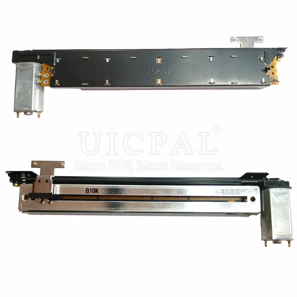 디지털 페이더 단일 전위차계, ALPHA RA00B1M 모노 151mm 모터 RA00B1MLF-10, B10K AC 500V 100mm