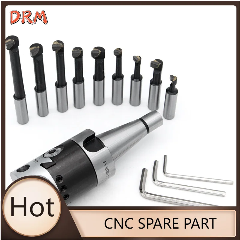 

C20 MT NT BT R8 Tool Holder F1 Boring Head 50mm Boring Bar 12mm Adjustable CNC Milling Tool 2inch F1 Boring Head Tool Holder