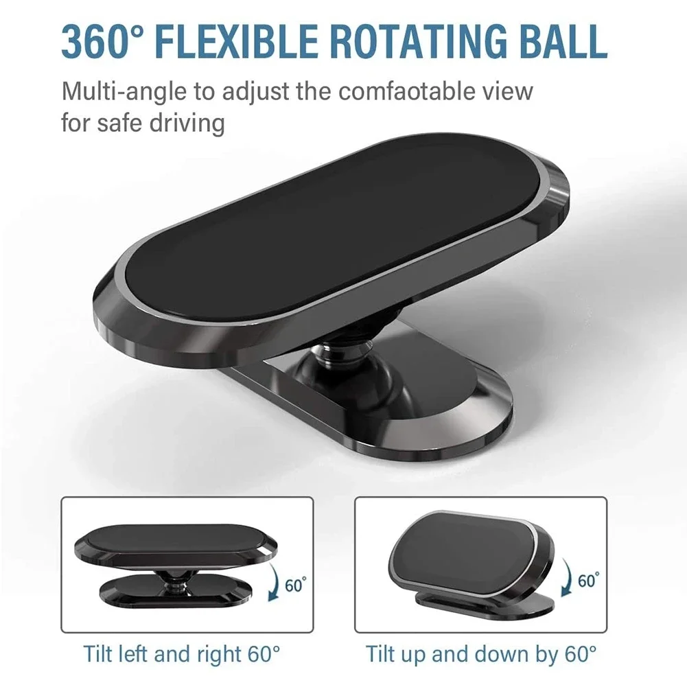 Magnetic Car Phone Holder - Universal Mobile Stand and Mount Bracket
