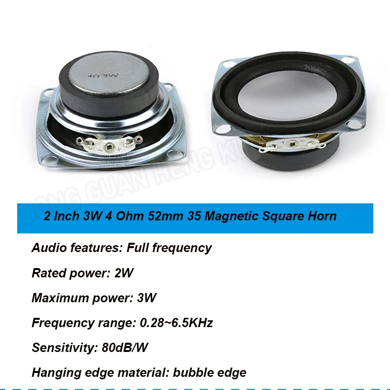 Compact High-Performance 2-Inch Audio Speaker