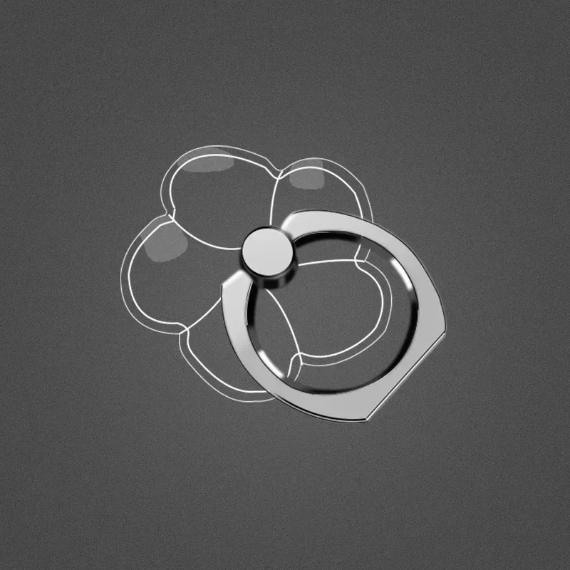 1–3 Stück Handy-Ringhalter, Ständer 360 ° Grad drehbarer, transparenter Fingergriff, Ständer, kompatible Telefone oder Handyhülle – Detail 18