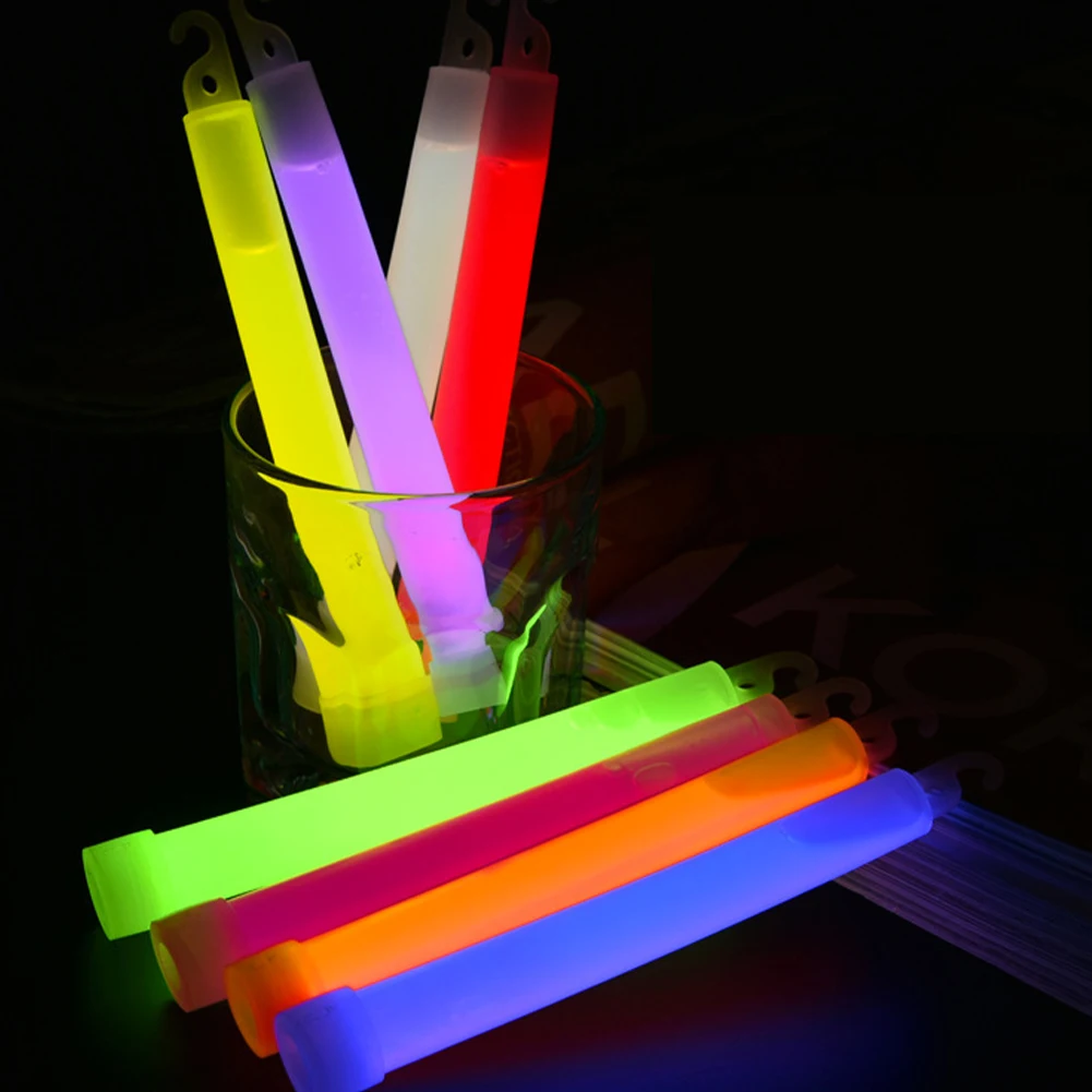 1Pc Survival Kit Emergency Glow Light Stick SOS Gear Outdoor Equipment Camping Supplies Bright Fluorescent Stick