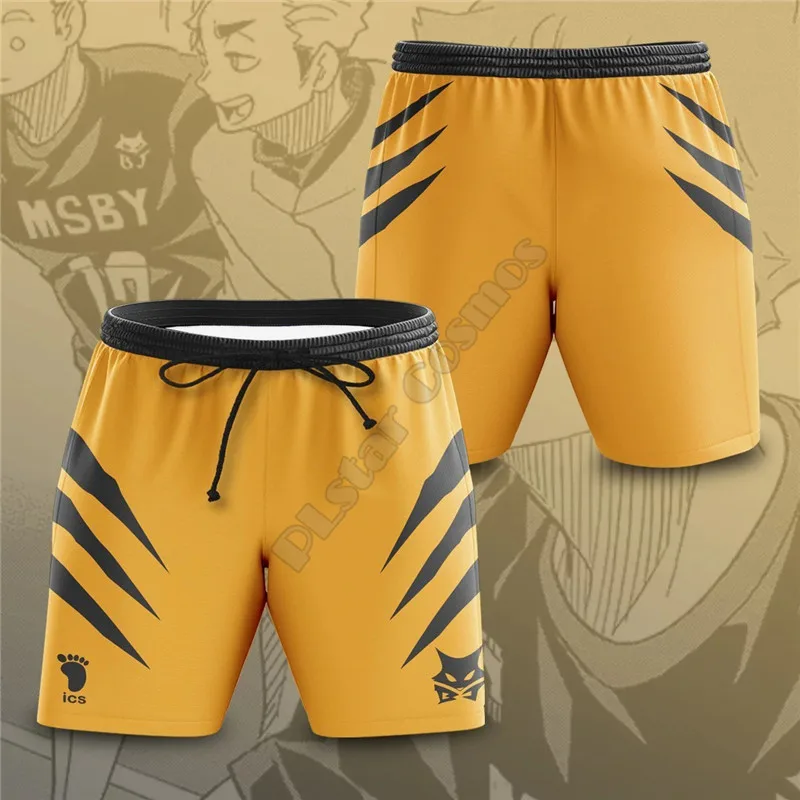PLstar Cosmos My Hero Academia Beach Shorts 3D Printed Summer Casual Men's Shorts Loose Quick Drying shorts Cosplay Clothes