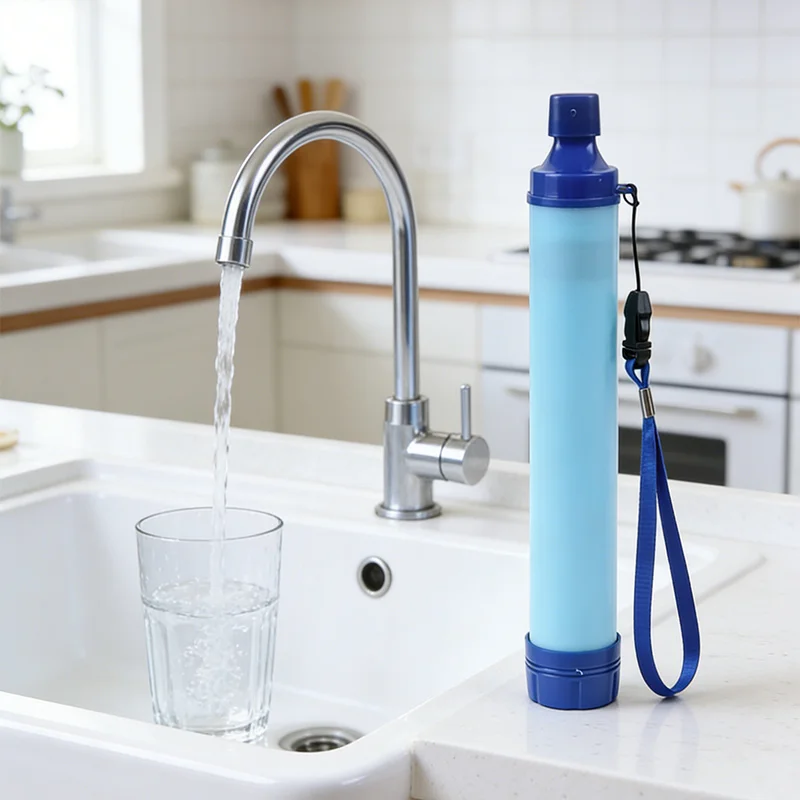 Outdoor Water Purifier – Survival Water Filter Compact Portable Purifier thumbnail 6