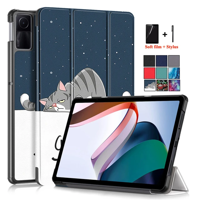 For Funda Xiaomi Redmi Pad SE Case 11 Inch 2023 Flip Stand Smart Cover for  Xiaomi Redmi Pad SE Tablet Case Kids Auto Sleep/Wake