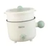 Electric Pots Nonstick Multipurpose Electric Skillet for Eggs Ramen Cooking 3